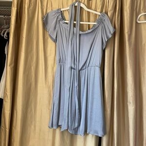 Bardot Dress - Over the shoulder